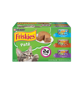 Friskies Friskies Classic Pate Variety Pack Canned Cat Food 24 x 5.5 oz