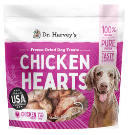 Dr Harvey Dr Harvey's Chicken Hearts Dog 7 oz