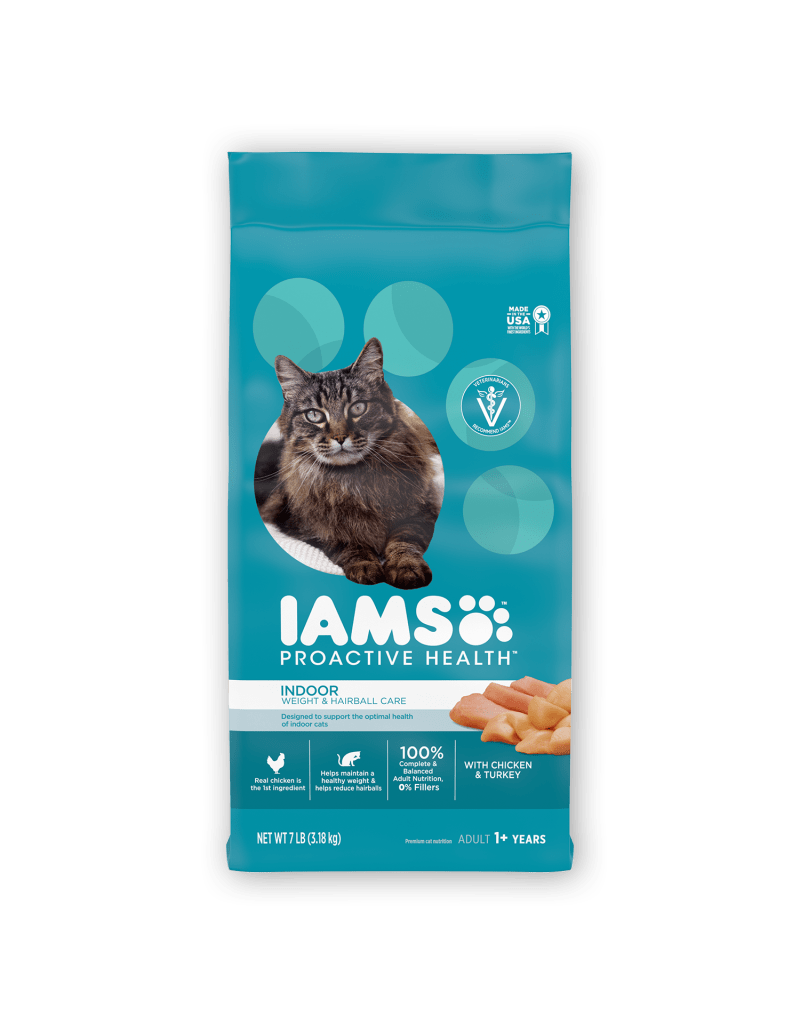 Iams Iams Indoor Weight and Hairball Care 3.5 Lb
