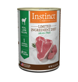 Natures Variety Nature's Variety Instinct Grain Free Limited Ingredient Diet Lamb Canned Dog Food 13.2 oz   can