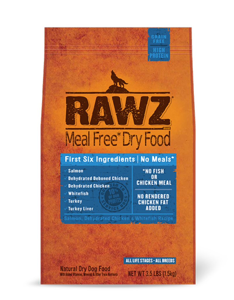 RAWZ Rawz Salmon, Chicken & Whitefish Dog Food