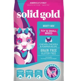 Solid Gold Solid Gold Grain Free Mighty Mini Chicken, Chickpea, & Pumpkin Toy & Small Breed Dry Dog Food