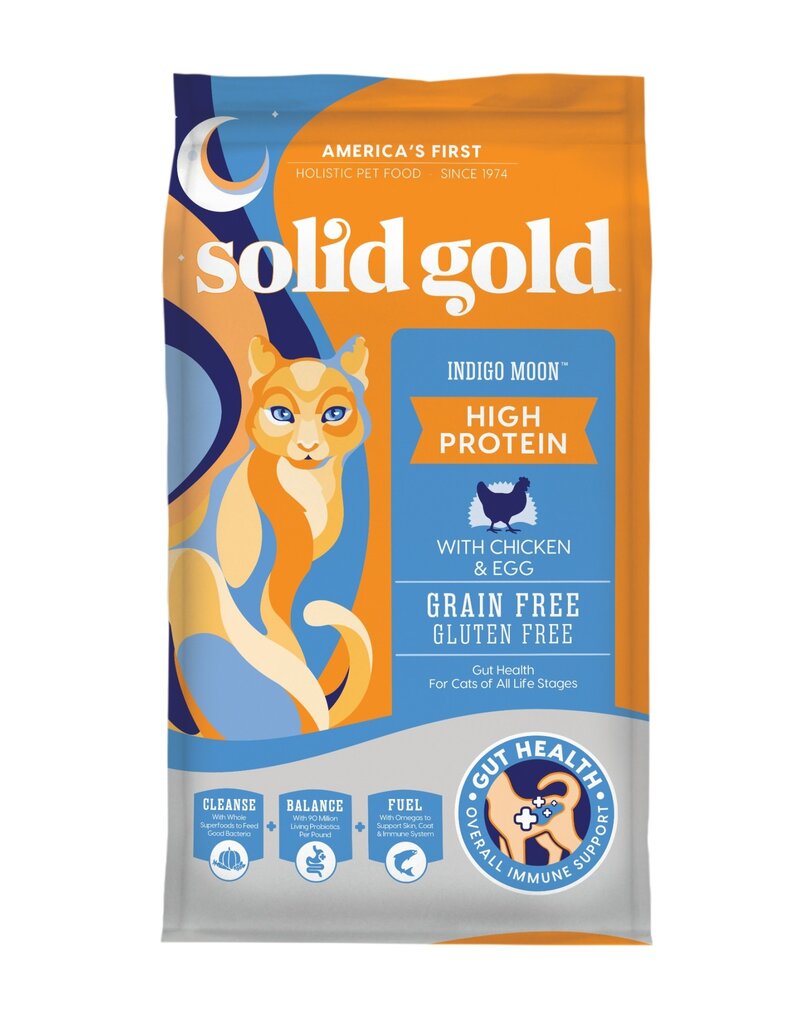 Solid Gold Solid Gold Indigo Moon With Chicken & Egg Dry Cat Food 6lb