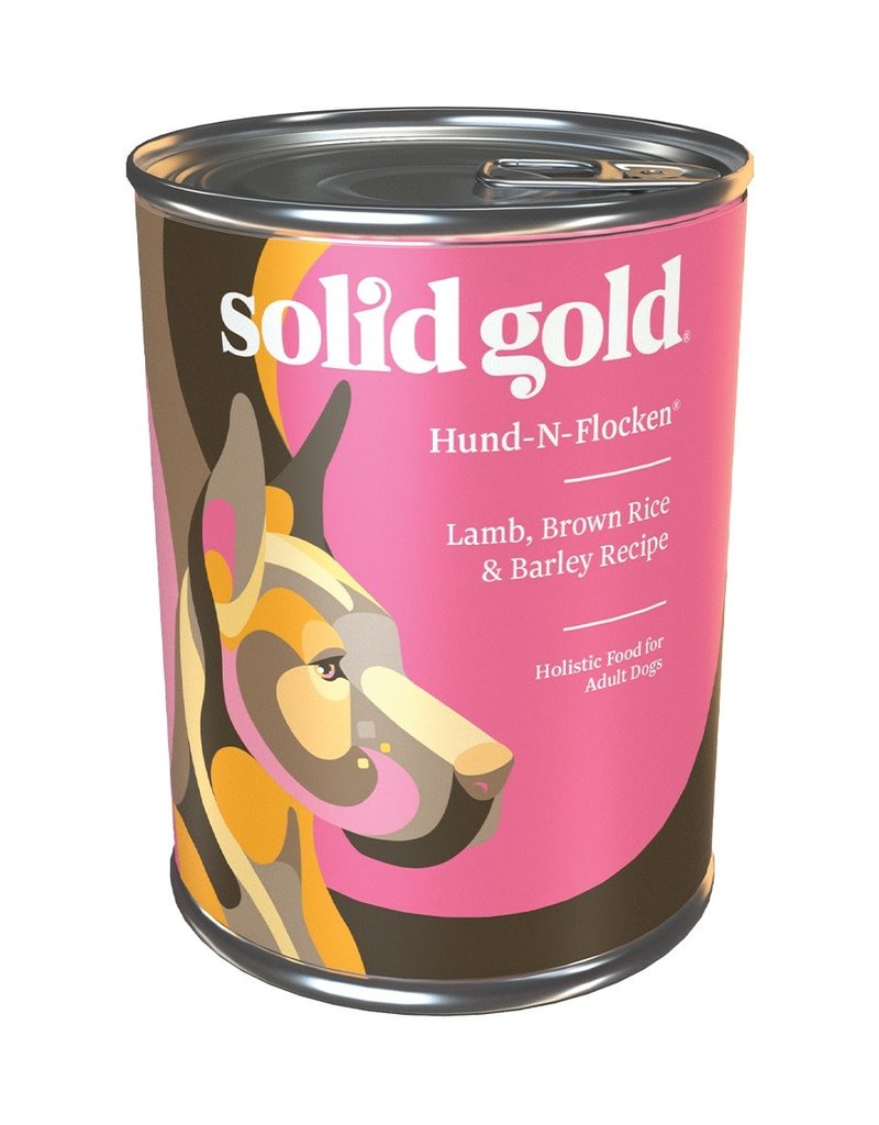 Solid Gold Solid Gold Hund-N-Flocken Lamb, Brown Rice & Barley Recipe Wet Dog Food 13.2 oz can