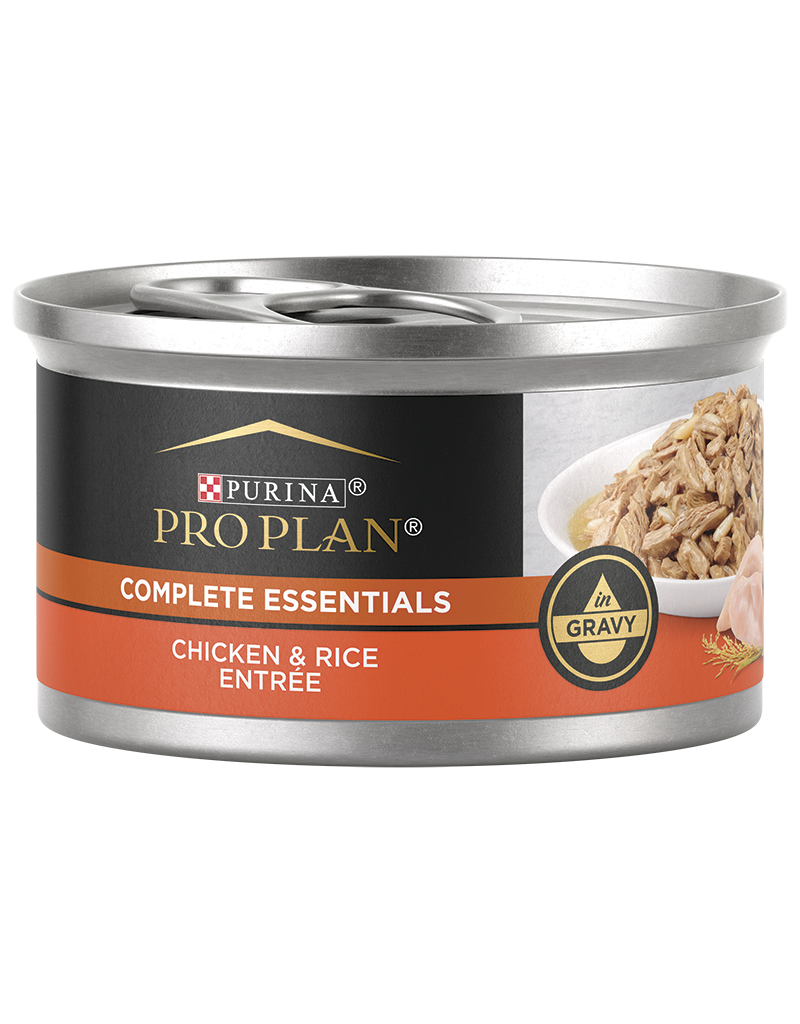 ProPlan Pro Plan Chicken And Rice Entree In Gravy Canned Cat Food 3 oz  can