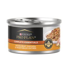 ProPlan Pro Plan Complete Essentials White Meat Chicken & Vegetable Entree in Gravy Cat Food 3 oz can