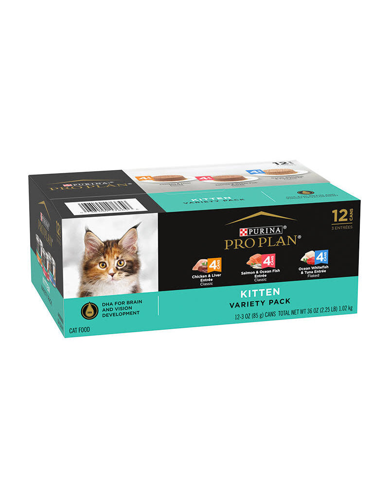 ProPlan Pro Plan Focus Favourites Variety Pack Kitten 3Oz can