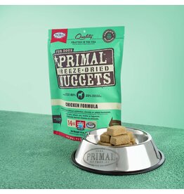 Primal Pet Foods Primal Pet Foods Canine Raw Freeze Dried Nuggets Chicken Formula 14oz