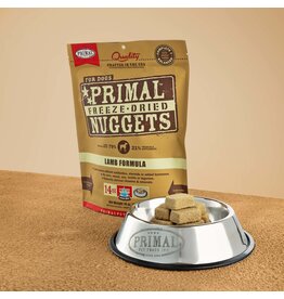 Primal Pet Foods Primal Pet Foods Canine Raw Freeze Dried Nuggets Lamb Formula 14oz