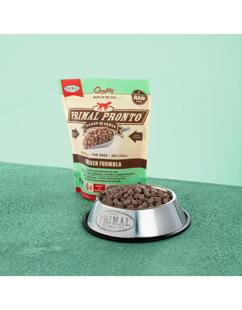 Primal Pet Foods Primal Pet Foods Canine Raw Frozen Pronto Chicken Formula