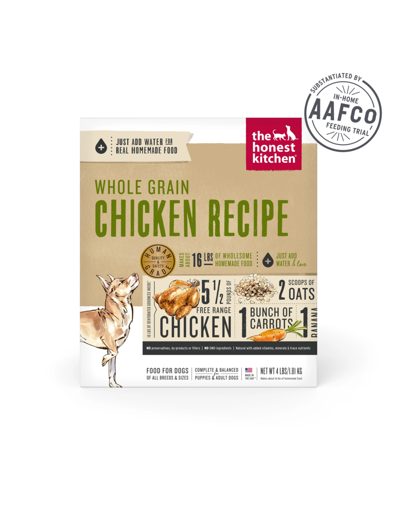Honest Kitchen HK Whole Grain Chicken Recipe Dehydrated Dog Food