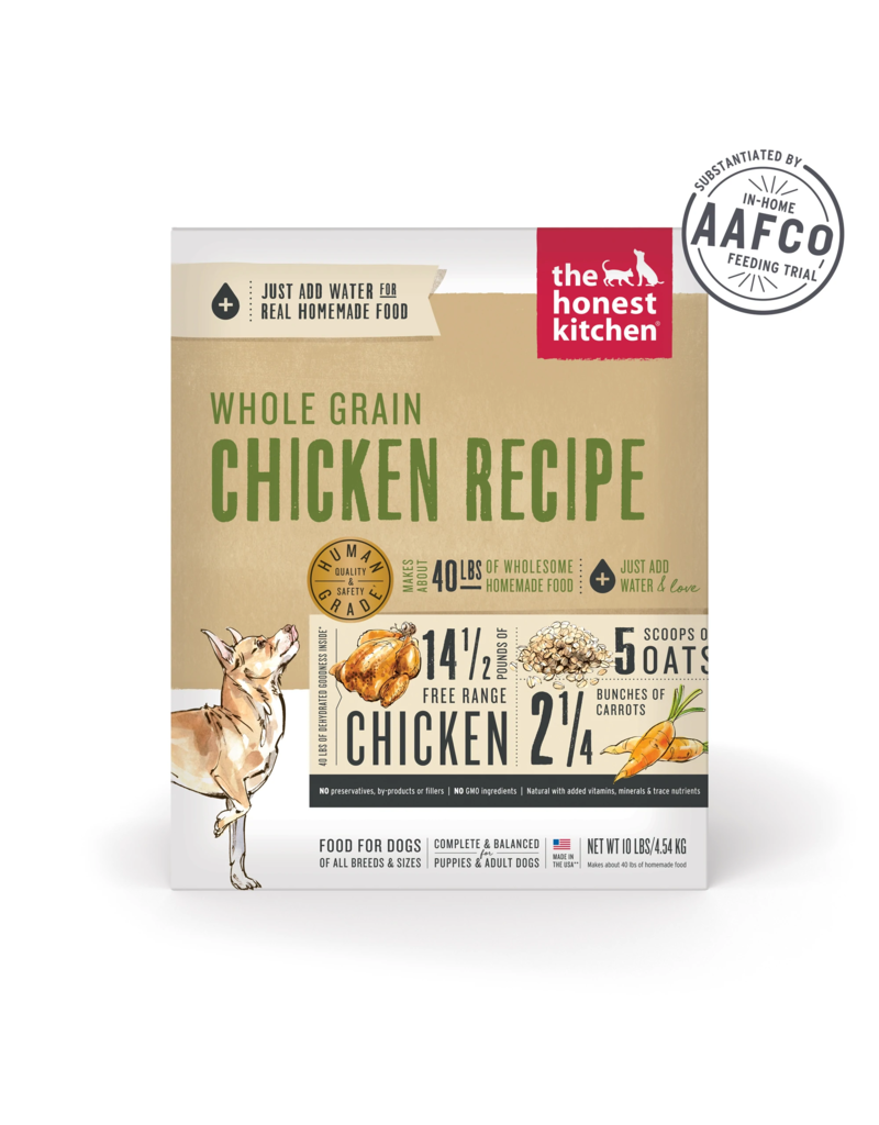 Honest Kitchen HK Whole Grain Chicken Recipe Dehydrated Dog Food