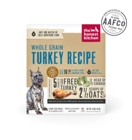 Honest Kitchen HK  Whole Grain Turkey Recipe Dehydrated Dog Food