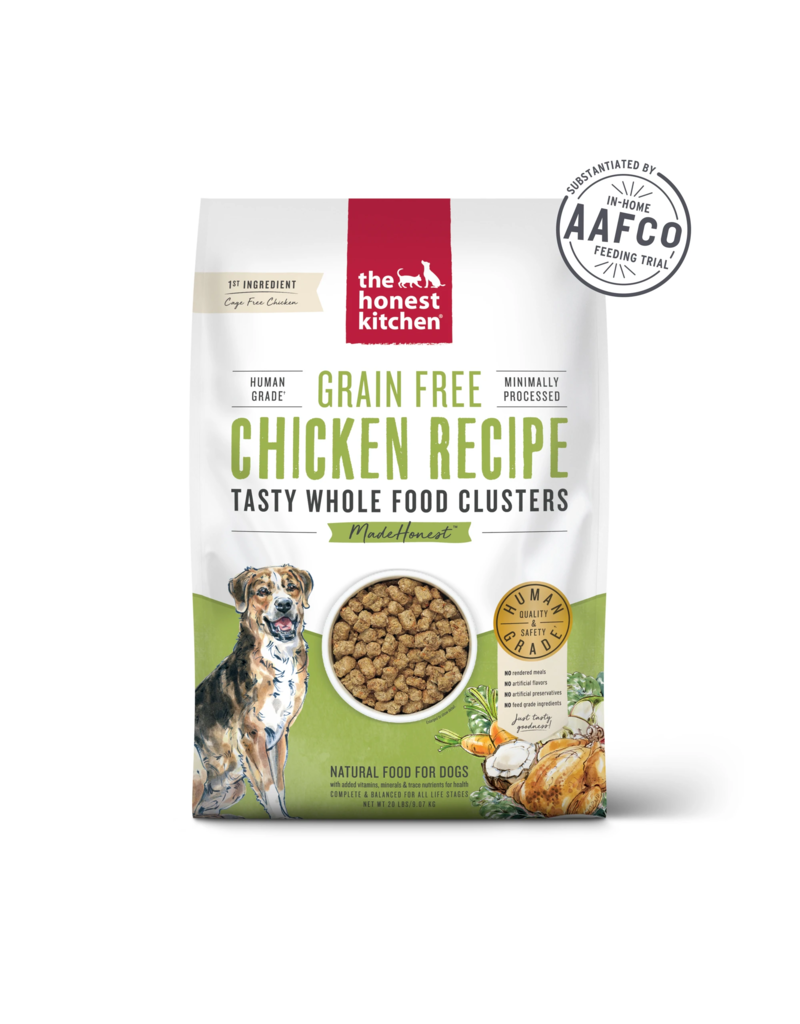 Honest Kitchen HK Whole Food Clusters Grain Free Chicken Dog Food