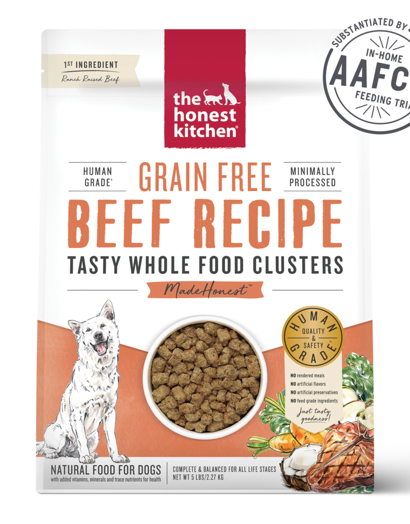 The Honest Kitchen The Honest Kitchen Whole Food Clusters Grain Free Beef Dog Food