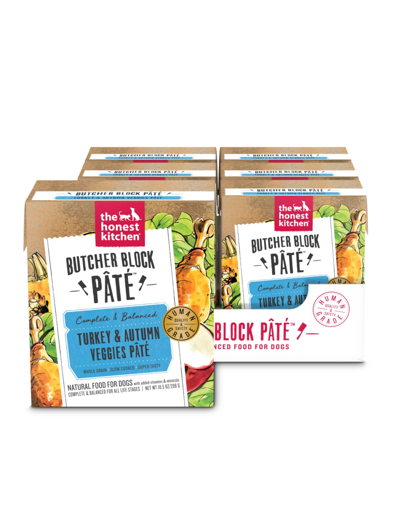 Honest Kitchen Honest Kitchen Butcher Block Pate Turkey & Veggies 10.5 oz Carton