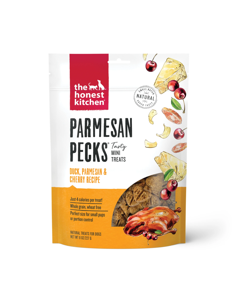 Honest Kitchen Honest Kitchen Parmesan Pecks Duck, Parmesan & Cherry Dog Treats 8Oz