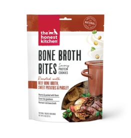 Honest Kitchen Honest Kitchen Bone Broth Bites Beef & Sweet Potato Dog Treats 8 oz