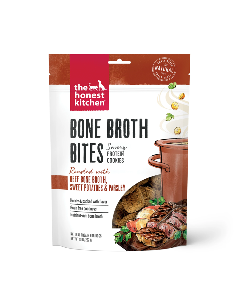 Honest Kitchen Honest Kitchen Bone Broth Bites Beef & Sweet Potato Dog Treats 8 oz