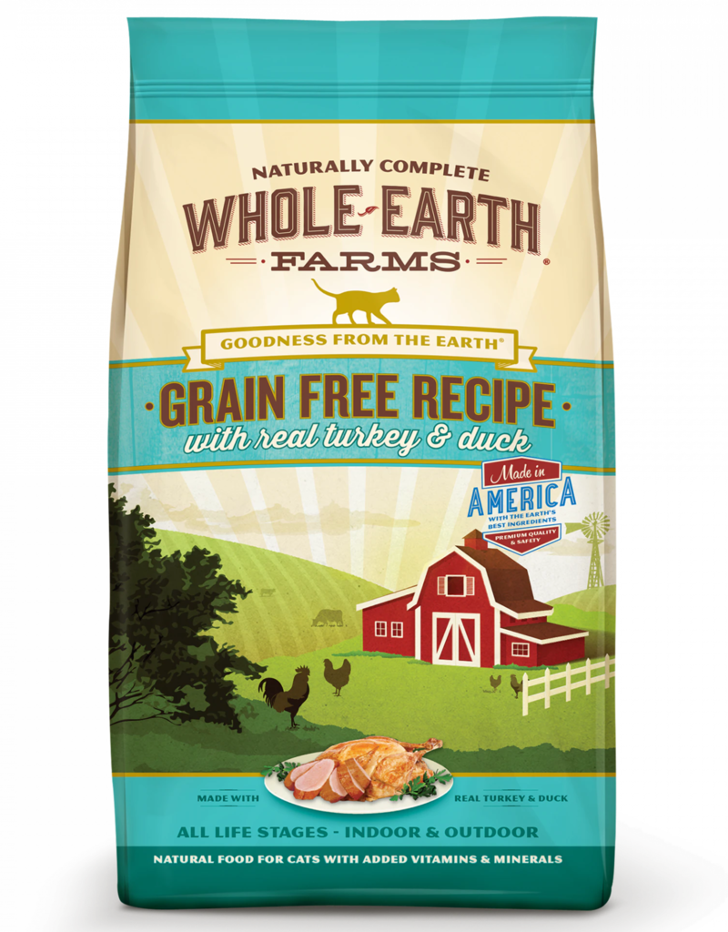 Whole Earth Farms Whole Earth Farms Grain Free Real Turkey And Duck Recipe Dry Cat Food