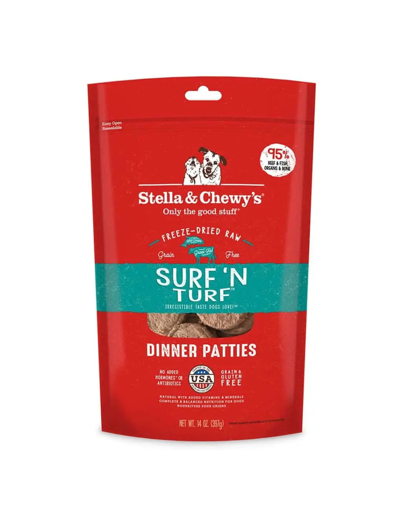 Stella & Chewys Stella And Chewy's Surf 'N Turf GF FZD Dinner Patties