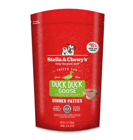 Stella & Chewys Stella & Chewy's Frozen Duck, Duck, Goose Dinner Patties Dog 3lb
