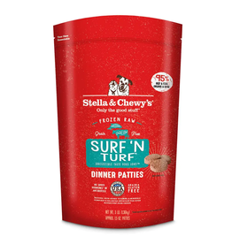 Stella & Chewys Stella & Chewy's Surf 'N Turf Frozen Dinner Patties 6lb