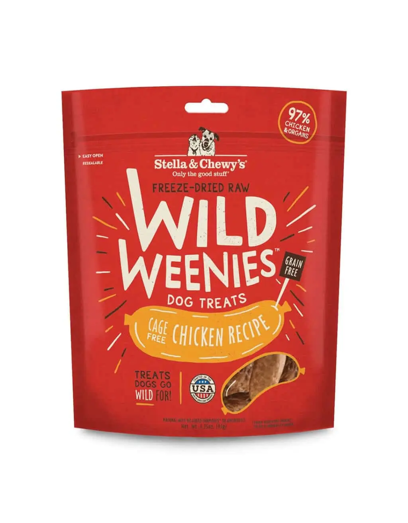 Stella & Chewys Stella & Chewy's Freeze Dried Raw Wild Weenies Chicken Recipe