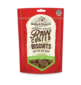 Stella & Chewys Stella & Chewy's Grass-Fed Duck Raw Coated Biscuits 9oz