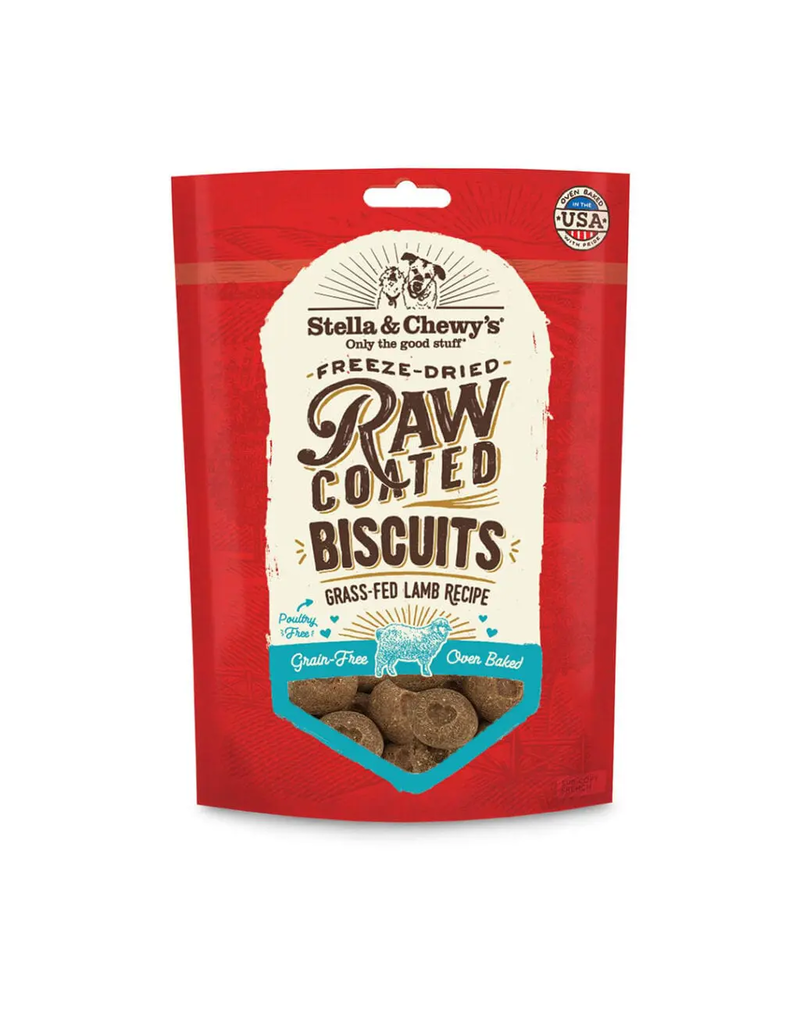 Stella & Chewys Stella & Chewy's Grass-Fed Lamb Raw Coated Biscuits 9oz
