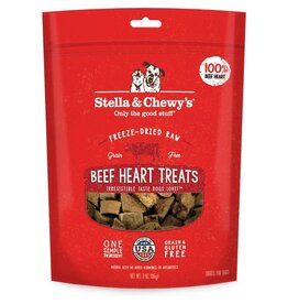 Stella & Chewys Stella And Chewy's Freeze-Dried Raw Beef Heart Dog Treats 3oz