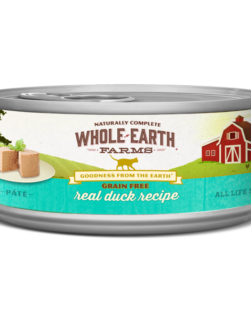 Whole Earth Farms Whole Earth Farms Grain Free Duck Cat 5 oz can