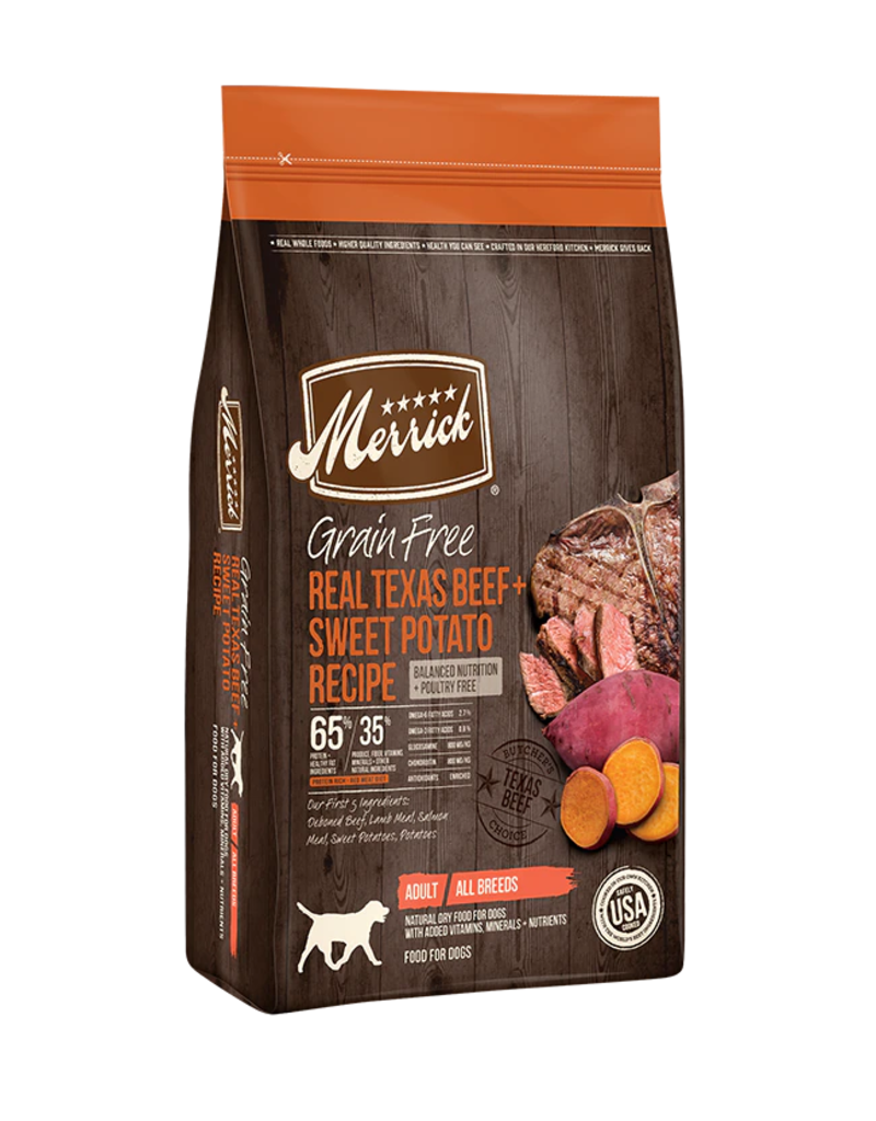 Merrick Merrick GF Real Texas Beef & Sweet Potato