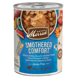 Merrick Merrick Grain Free Smothered Comfort Canned Dog Food 12.7oz can