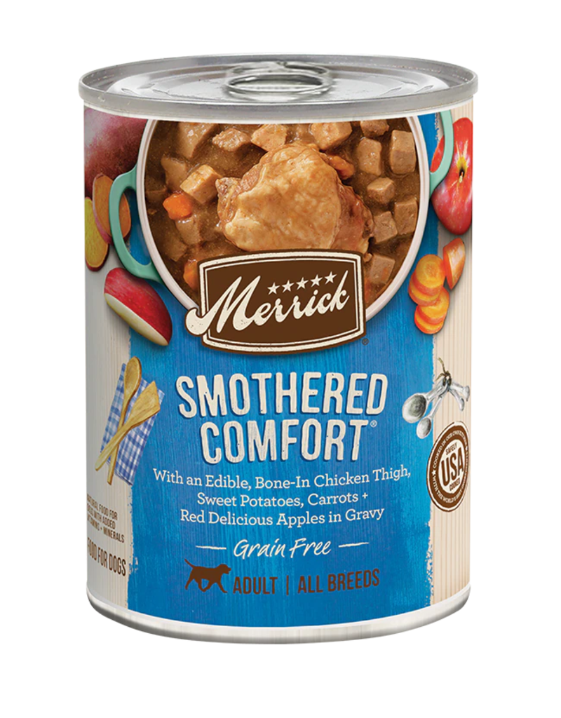 Merrick Merrick Grain Free Smothered Comfort Canned Dog Food 12.7oz can