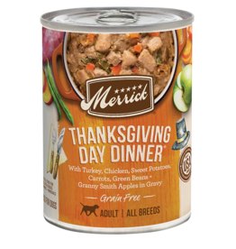 Merrick Merrick Grain Free Thanksgiving Day Dinner Canned Dog Food 12.7oz can