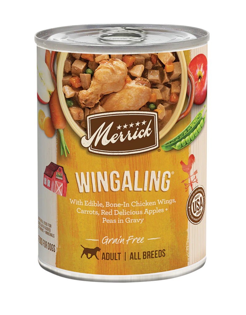 Merrick Merrick Grain Free Wingaling Canned Dog Food 12.7oz  can