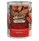 Merrick Merrick Chunky Big Texas Steak Tips Dinner Dog Food 12.7oz