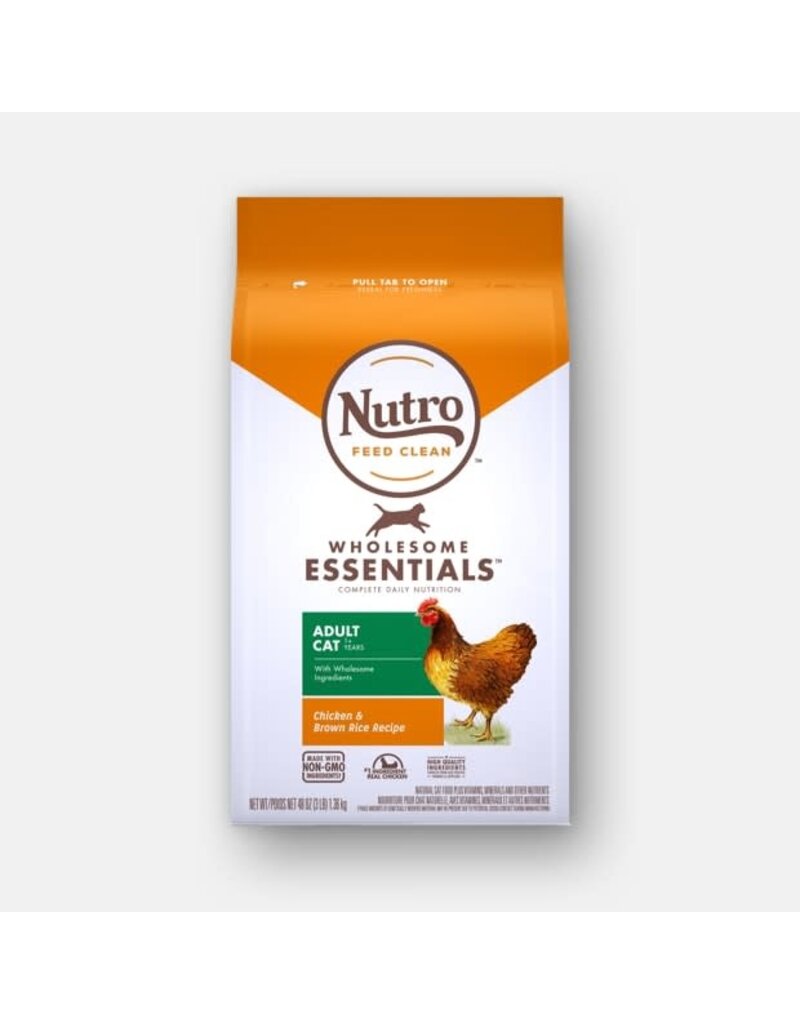 Nutro Nutro Wholesome Essentials Adult Chicken And Brown Rice Cat Food 5 LB