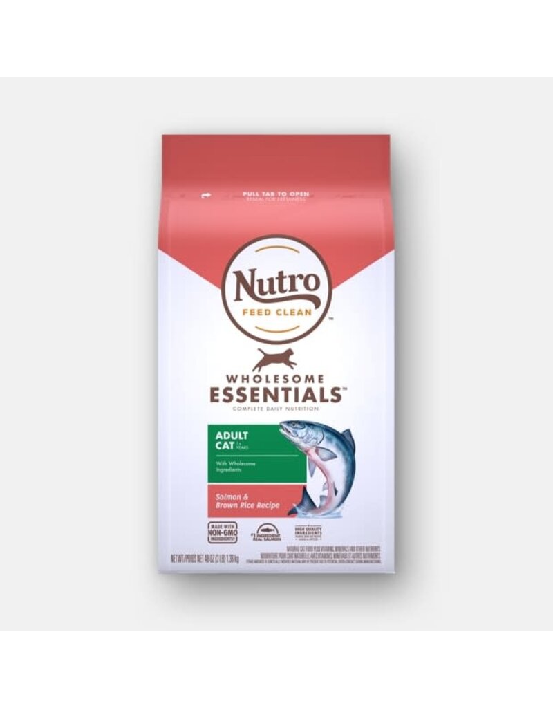 Nutro Nutro Wholesome Essentials Adult Salmon And Brown Rice Cat Food 5 LB