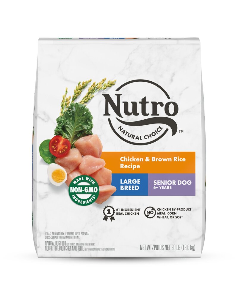Nutro Nutro NC Lg Breed Senior Chicken/Brown Rice