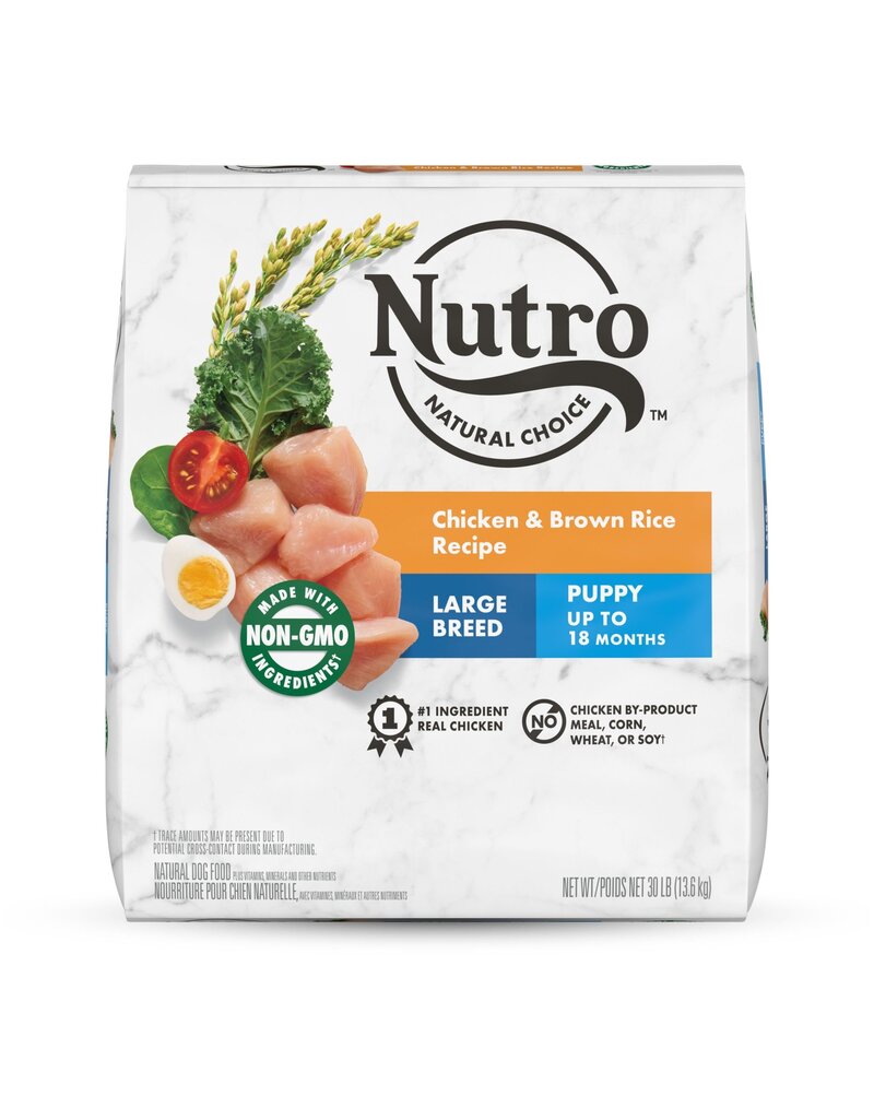 Nutro Nutro NC Large Breed Puppy Chicken/Brown Rice 30 lb