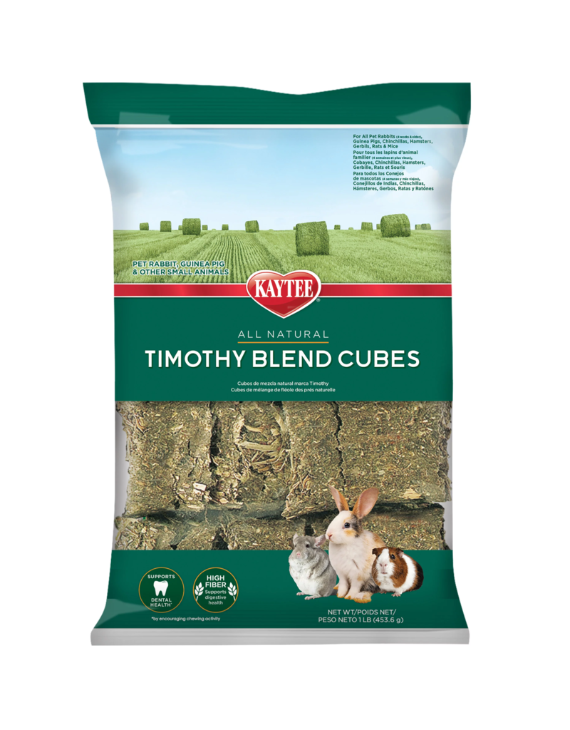 Kaytee Kaytee Timothy Hay Blend Cubes 16Oz