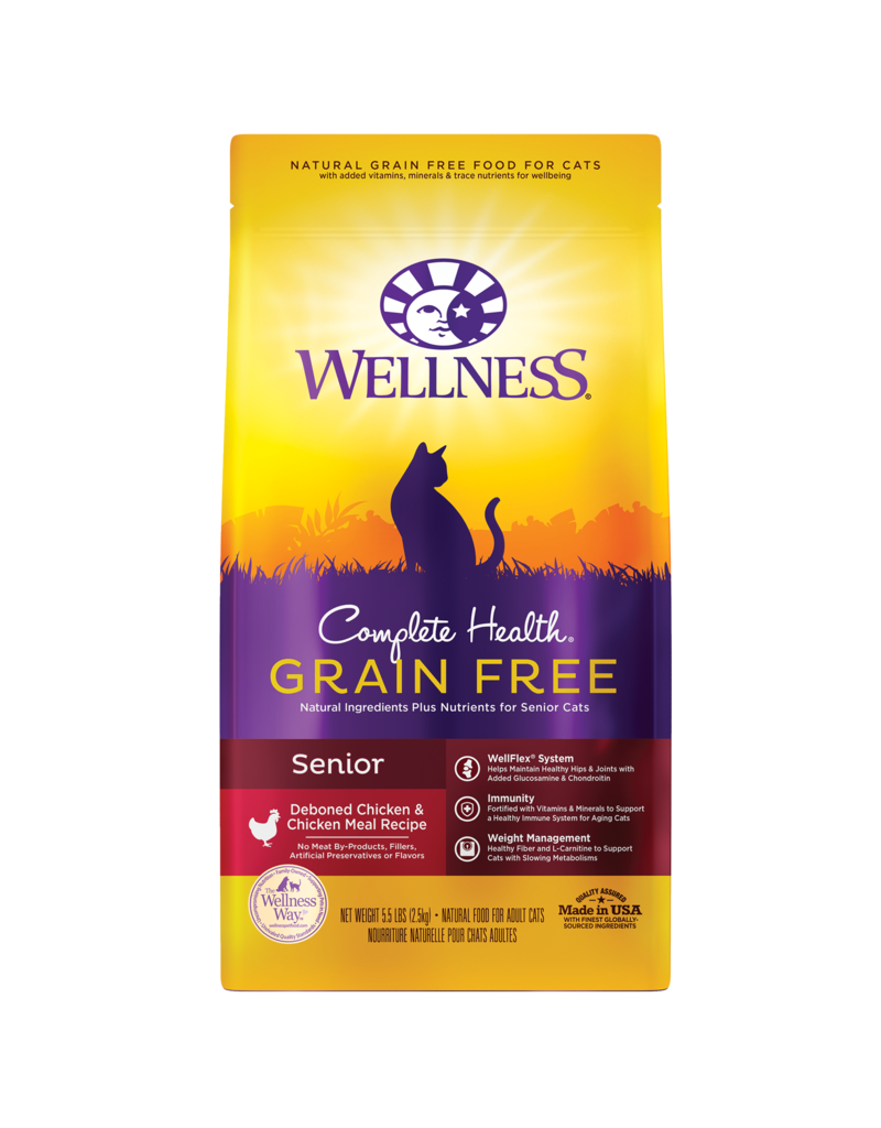 Wellness Wellness Complete Health Grain Free Cat Senior Chicken