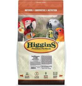 Higgins Higgins Safflower Gold Blend Conure & Cockatiel 25 LB