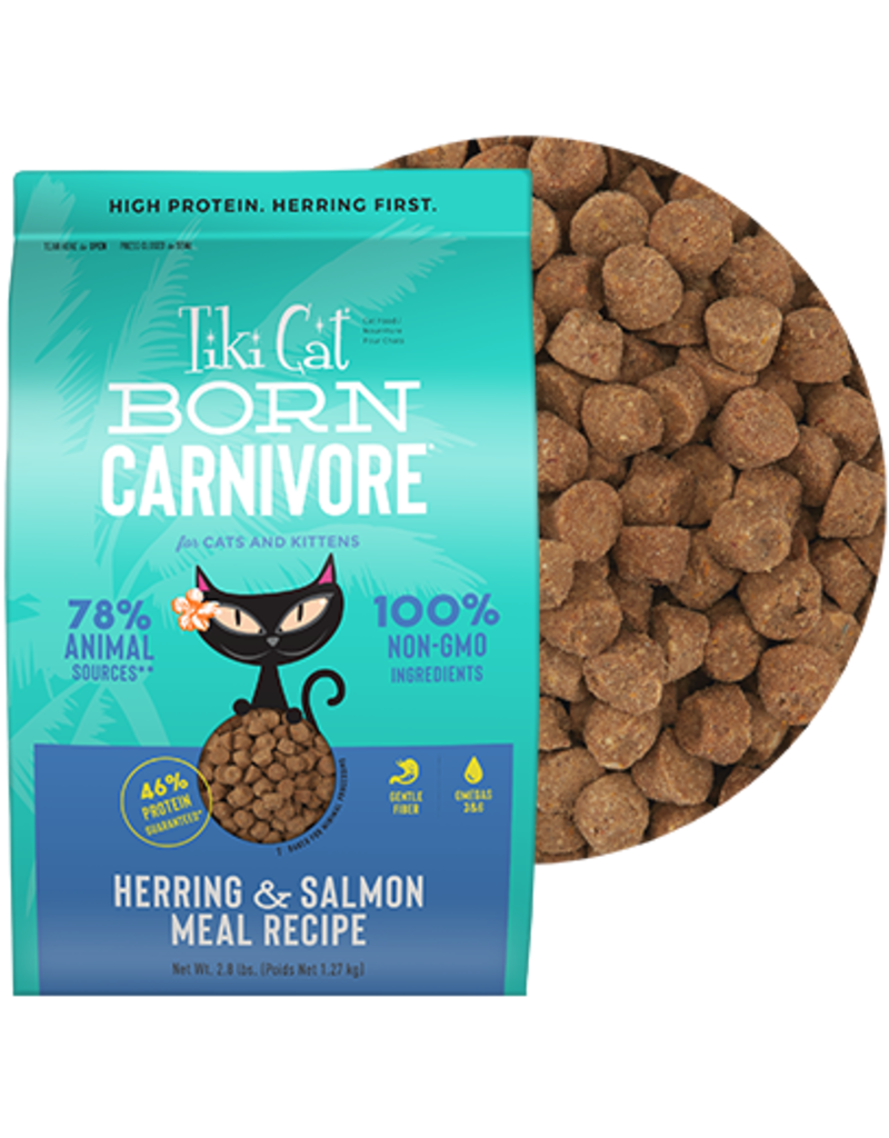 Tiki Pet Tiki Cat Born Carnivore Herring /Salmon Cat Food