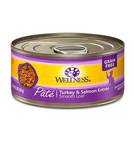 Wellness Wellness Complete Health Pate Turkey & Salmon Entree 5.5oz Cat Food