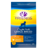 Wellness Wellness CH Large Breed Puppy Chicken/Rice/Salmon 30 lb