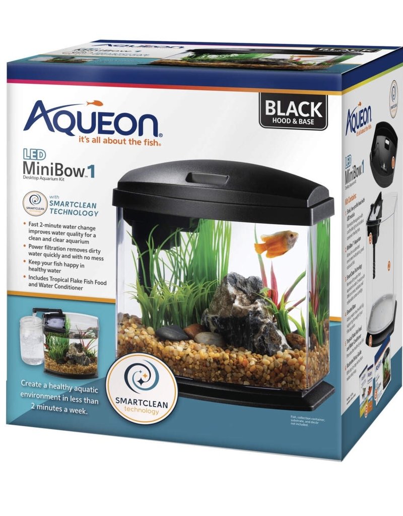Aqueon Aqueon Smartclean Aquarium Kit 1 Gallon Noah's Ark