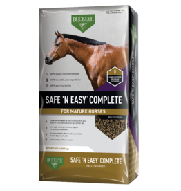 Buckeye Buckeye Safe And Easy Complete Pelleted Feed 50 lbs